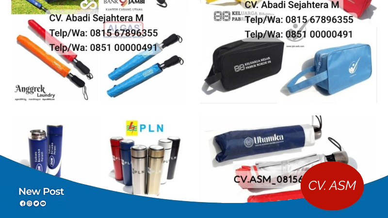 Souvenir Kantor Jakarta – Custom & Premium mug, tumbler, notebook, flashdisk, dll